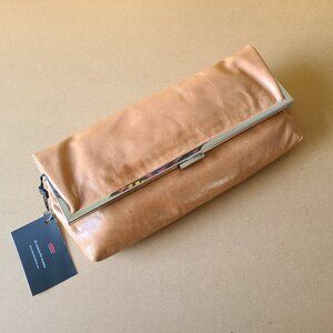 HOBO leather clutch purse